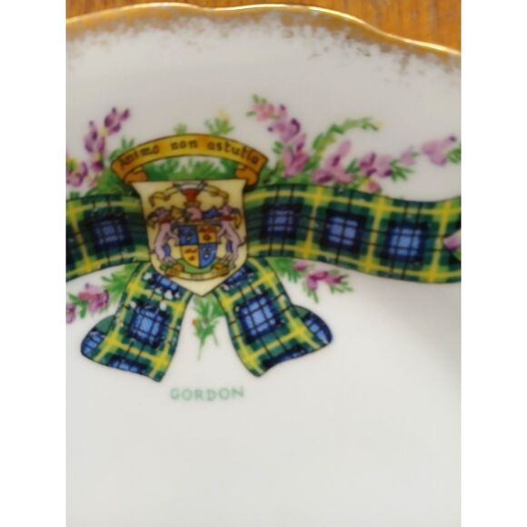 10 Royal Stafford Tartan Series Clan Plates Bread Butter 6" Gold Trim Scotland - Picture 7 of 12